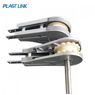 PlastLink Flexible chain conveyor driving drive head drive idler wheels XL65/85/105/140/175/220/295