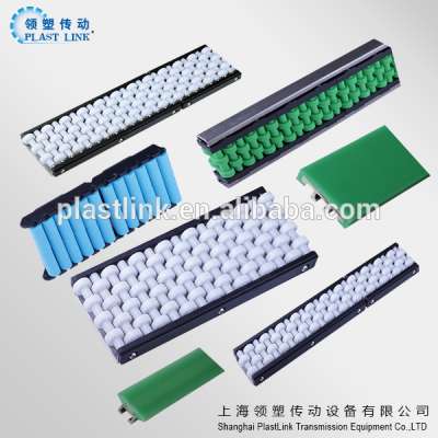 Plast Link Plastic conveyor roller guard rails, guide rail roller