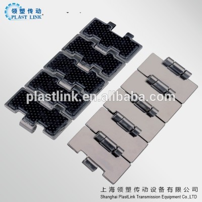 Plast Link Anti-slip flexible conveyor stainless steel table top chain 812