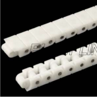 PL  1900 Plastic slat top chain conveyor machine used table top for chemical industry or pharmaceutical machine chain