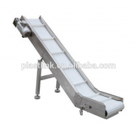 customize z shape incline conveyor modular plastic belt conveyor for fruit conveyor chain belt